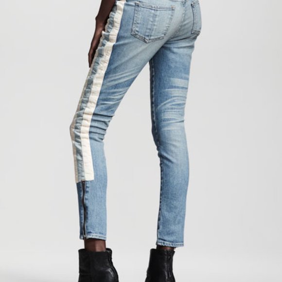 Rag & Bone Skinny Racer Relay Jeans Size 29 - Picture 2 of 7